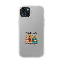 Load image into Gallery viewer, Weekends Coffee & My Dogs Phone Case