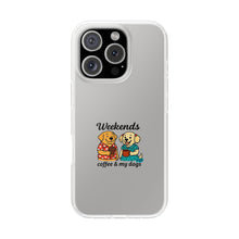 Load image into Gallery viewer, Weekends Coffee & My Dogs Phone Case