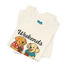 Load image into Gallery viewer, Weekends Coffee & My Dogs Tee