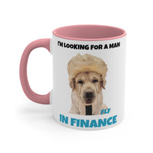 Load image into Gallery viewer, I'm Looking For A Man In Finance Mug