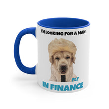 Load image into Gallery viewer, I'm Looking For A Man In Finance Mug