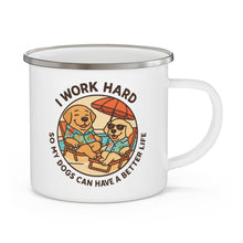 Load image into Gallery viewer, I Work Hard Mug
