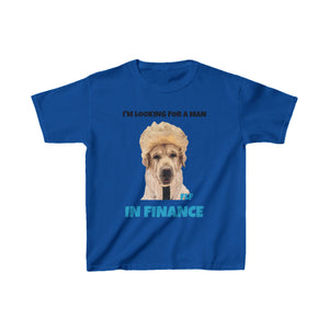 I'm Looking For A Man In Finance Kids Tee