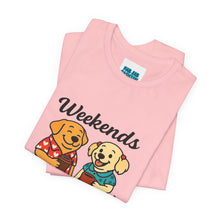 Load image into Gallery viewer, Weekends Coffee &amp; My Dogs Tee

