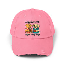 Load image into Gallery viewer, Weekends Coffee &amp; My Dogs Cap
