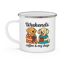 Load image into Gallery viewer, Weekends Coffee &amp; My Dogs Mug
