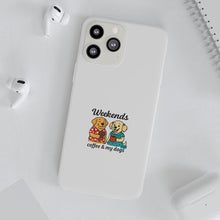 Load image into Gallery viewer, Weekends Coffee &amp; My Dogs Phone Case
