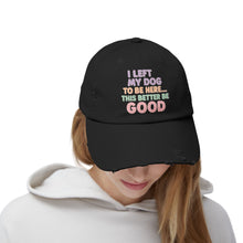 Load image into Gallery viewer, I Left My Dog To Be Here Cap
