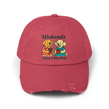 Load image into Gallery viewer, Weekends Coffee &amp; My Dogs Cap
