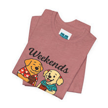 Load image into Gallery viewer, Weekends Coffee &amp; My Dogs Tee
