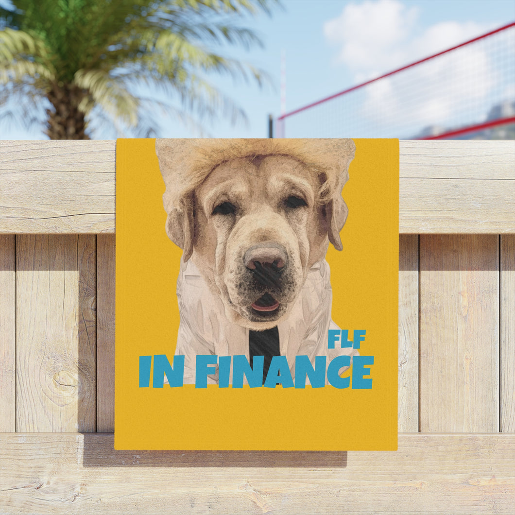 I'm Looking For A Man In Finance Beach Towels