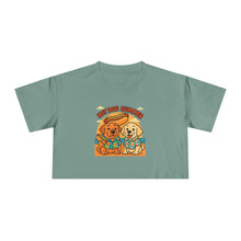 Load image into Gallery viewer, Hot Dog Summer Women's Crop Tee
