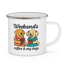 Load image into Gallery viewer, Weekends Coffee &amp; My Dogs Mug
