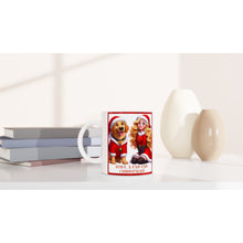 Load image into Gallery viewer, HAVE A FAB LAB CHRISTMAS White 11oz Ceramic Mug
