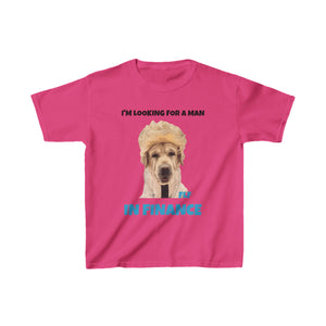 I'm Looking For A Man In Finance Kids Tee