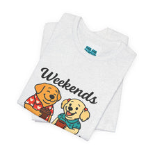 Load image into Gallery viewer, Weekends Coffee &amp; My Dogs Tee
