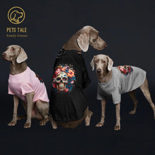 Load image into Gallery viewer, PETS TALE Skull Rose Short-Sleeve Dog Tee
